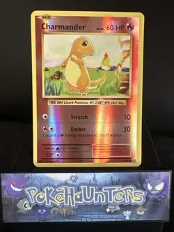 Pokemon Card Charmander 9/108 Evolutions Reverse Holo Near Mint - Image 1