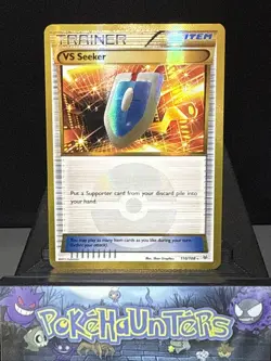 Pokemon Card VS Seeker 110/108 Secret Rare XY Roaring Skies Gold Rare NM - Image 1