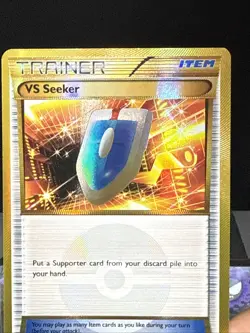 Pokemon Card VS Seeker 110/108 Secret Rare XY Roaring Skies Gold Rare NM - Image 2
