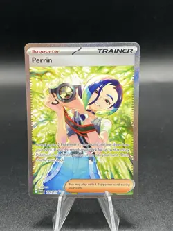 Pokemon TCG Twilight Masquerade SIR Card Perrin 220/167 Sv06 NM ZR1 - Image 1