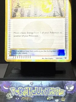 Pokemon Card Energy Switch 109/108 Gold Secret Holo Rare Roaring Skies LP - Image 3