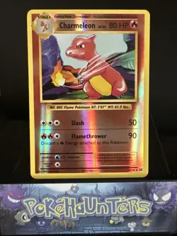 Pokemon Card Charmeleon 10/108 Evolutions Reverse Holo Rare Near Mint - Image 1