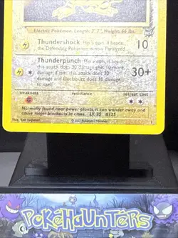 Pokemon Card Electabuzz 1 Best Of Game Promo WOTC Reverse Holo Played - Image 3