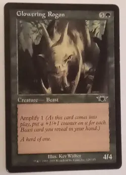 Glowering Rogon #128/145 MTG Legions Common MP - Image 1