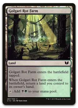 Golgari Rot Farm #287 (NM) Commander 2015 C15 Magic MTG - Image 1