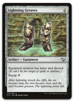 Lightning Greaves #257 (NM) Commander 2015 C15 Magic MTG - Image 1