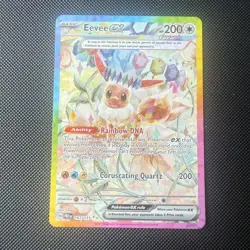 Eevee ex 167/131 SIR Special Illustration Rare Prismatic Evolutions Pokemon - Image 1