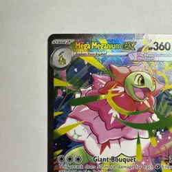 Mega Meganium EX 272/217 Ascended Heroes Full Art Holo 360 HP English - Image 3
