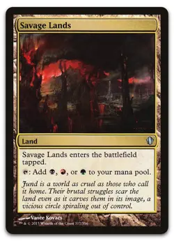 Savage Lands #317 (LP) Commander 2013 C13 Magic MTG - Image 1