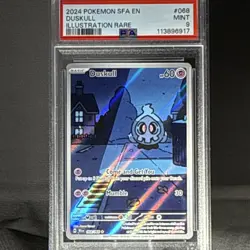 Pokemon TCG Duskull 068/064 Sv: Shrouded Fable Illustration Rare Holo PSA 9 2024 - Image 1