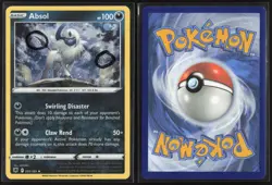 Absol 097/189 Holo Rare Astral Radiance Pokemon Near Mint Double Swirl - Image 3