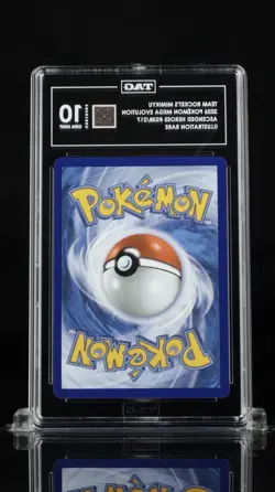 2026 POKEMON ASC EN #238/217 TEAM ROCKET'S MIMIKYU ILLUSTRATION RARE TAG 10 - Image 2