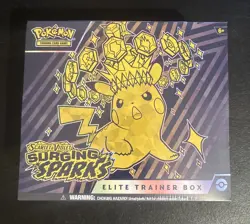 Pokemon TCG Surging Sparks Elite Trainer Box New & Factory Sealed - Image 1
