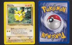 Pikachu 60/64 Common Jungle Pokemon MP/HP - Image 3