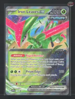 Iron Leaves ex Scarlet & Violet Promo 128 Holo - NM - Image 1