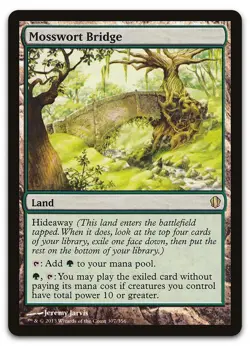 Mosswort Bridge #307 (NM) Commander 2013 C13 Magic MTG - Image 1