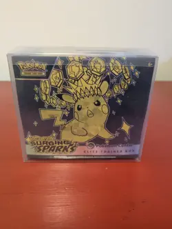 Pokemon TCG Surging Sparks ETB Pokemon Center Exclusive - New Factory Sealed - Image 1