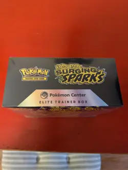 Pokemon TCG Surging Sparks ETB Pokemon Center Exclusive - New Factory Sealed - Image 3