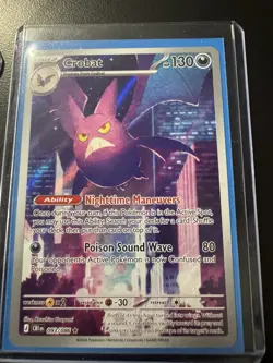 Pokemon Crobat IR Illustration Rare 093/086 Chaos Rising English NM Pack Fresh - Image 1