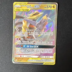 Pokemon Garchomp & Giratina GX 146/236 Ultra Rare TAG TEAM Unified Minds - Image 1