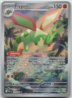 Flygon 101/094 Illustration Rare Phantasmal Flames Pokemon NM/M - Image 1