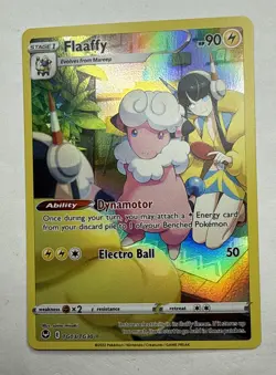Flaaffy TG03/TG30 Pokemon Sword & Shield Silver Tempest Trainer Gallery Holo NM - Image 1