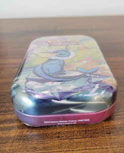 Pokemon Prismatic Evolutions Mini Tin Factory Sealed - Vaporeon - Image 4