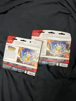 POKEMON TCG Scarlet Violet Surging Sparks 3 Pack Blister Zapdos Quagsire sealed - Image 4
