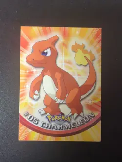Charmeleon #5 2000 Topps Chrome Pokemon TV Animation NM - Image 1