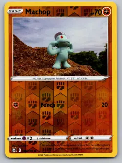 Machop 086/196 Common Lost Origin Pokemon Reverse Holo Near Mint - Image 1