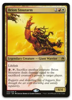 Brion Stoutarm #200 (LP) Masters 25 A25 Magic MTG - Image 1