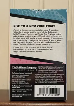 Pokemon TCG - Ascended Heroes Booster Bundle Box - Sealed!! - Image 2