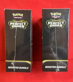 Pokemon Mega Evolution Perfect Order Booster Bundle- Lot of 2 Bundles - Image 2