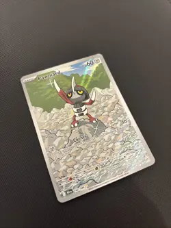 Pokemon TCG Pawniard Illustration Rare Black Bolt 142/86 - Pack Fresh - Image 3