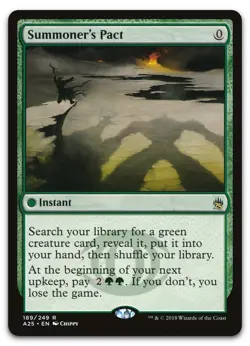 Summoner's Pact #189 (LP) Masters 25 A25 Magic MTG - Image 1