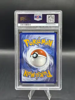 2025 Pokemon Destined Rivals Team Rocket's Wobbuffet #203 Promo PSA 9 - Image 2
