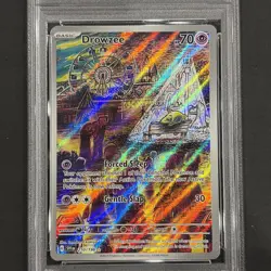 Pokemon 2023 Drowzee 210/198 SV01 Scarlet & Violet Illustration Rare Holo PSA 9 - Image 3