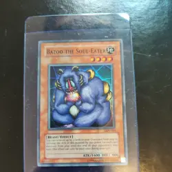 YUGIOH BAZOO THE SOUL EATER SUPER RARE LON-064 - Image 1