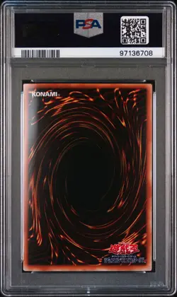 2002 YU-GI-OH! JAPANESE DUELIST LEGACY VOLUME 2 #005 DARK MAGICIAN PSA 9 - Image 2