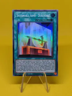 Yugioh - "Infernoble Arms - Durendal" (MP21-EN136) - Super Rare 1st Edition - Image 1