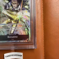 BGS 10 Borsalino OP02-114 Alt Art One Piece Paramount War Beckett Black Label - Image 4