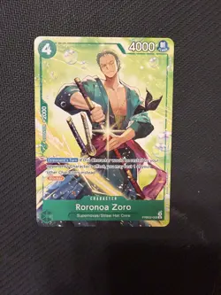 One Piece Roronoa Zoro PRB02-006 Welcome Pack 2026 Vol 1. English Full Art - Image 1