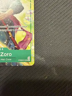 One Piece Roronoa Zoro PRB02-006 Welcome Pack 2026 Vol 1. English Full Art - Image 5