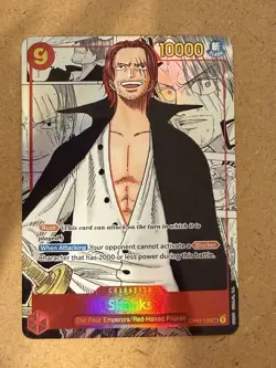 Shanks (Parallel) (Manga) (Alternate Art) OP01-120 Romance Dawn Foil - Image 2