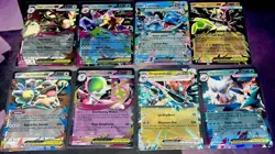Pokemon TCG 8 Card EX Mega Lot Dragapult ex Gardevoir EX Lapras Holo Cards - Image 1
