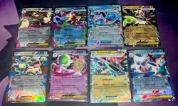 Pokemon TCG 8 Card EX Mega Lot Dragapult ex Gardevoir EX Lapras Holo Cards - Image 2