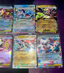 Pokemon TCG 8 Card EX Mega Lot Dragapult ex Gardevoir EX Lapras Holo Cards - Image 3