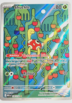 Pokemon Shuckle Illustration Rare + FREE extra Rare card! - Image 1