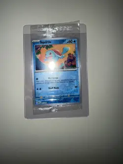 Pokemon Center Squirtle Stamped Promo Card Sealed 007/165 Pokemon TCG - Image 1
