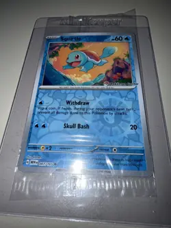 Pokemon Center Squirtle Stamped Promo Card Sealed 007/165 Pokemon TCG - Image 4